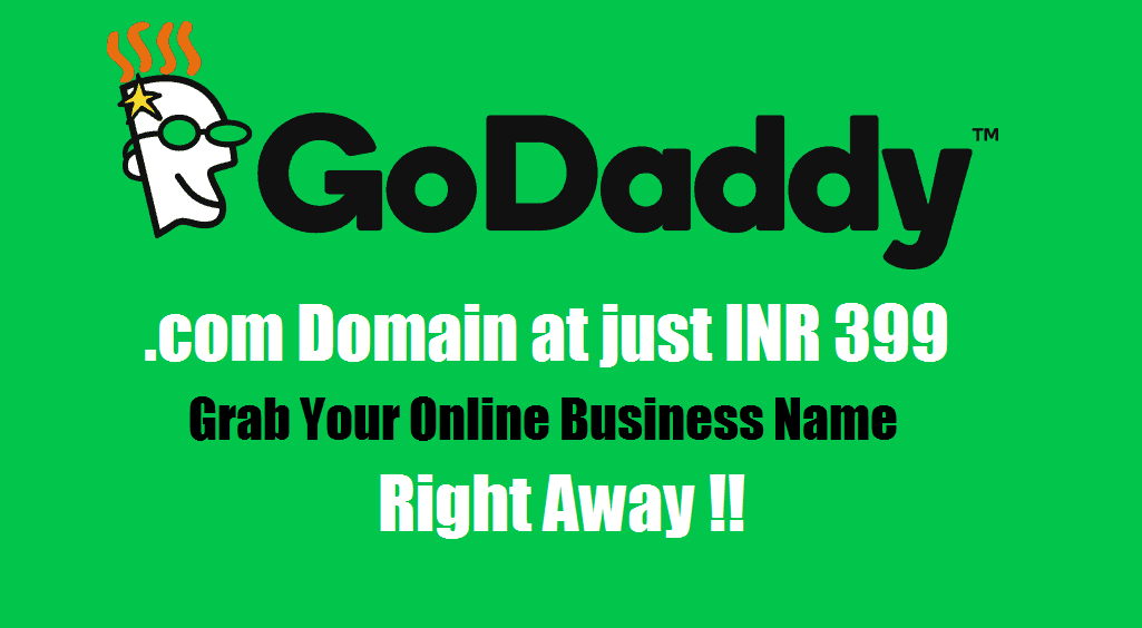 Domain at just INR 399/Year