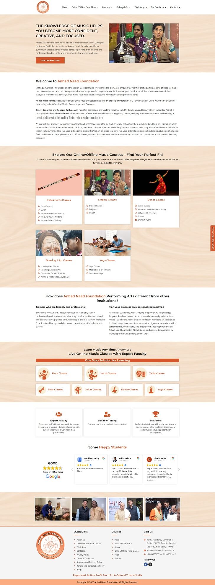 Anhad Naad Foundation Portfolio
