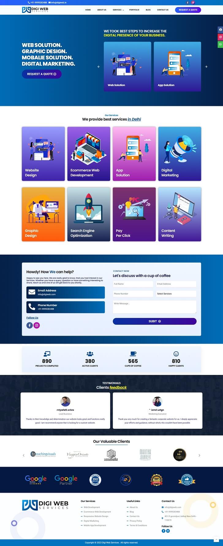 Digi Web Services