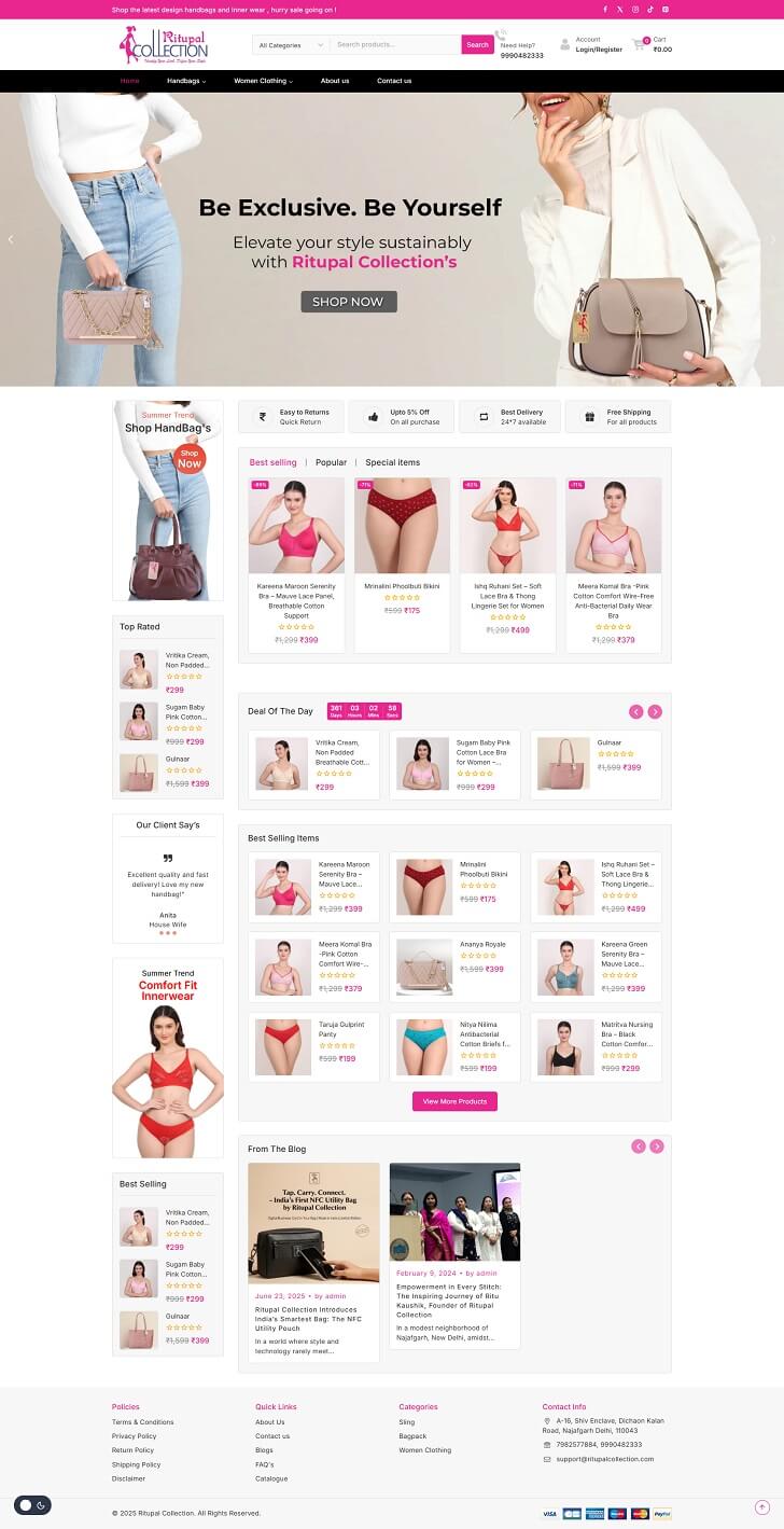 Ritupal Collection Portfolio
