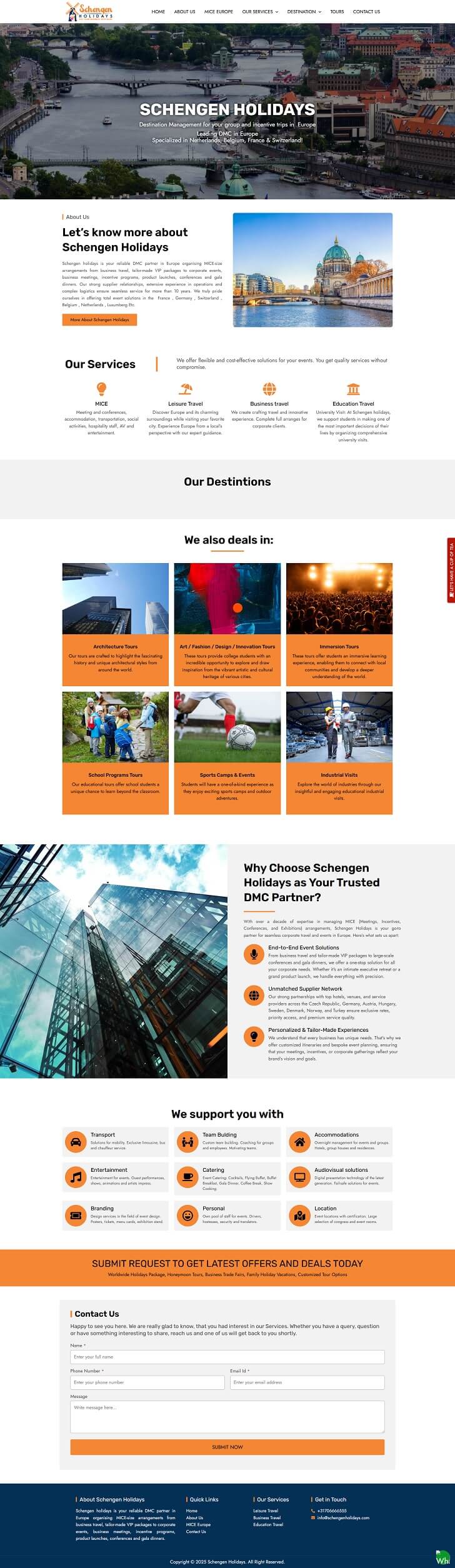 Schengen Holidays Portfolio